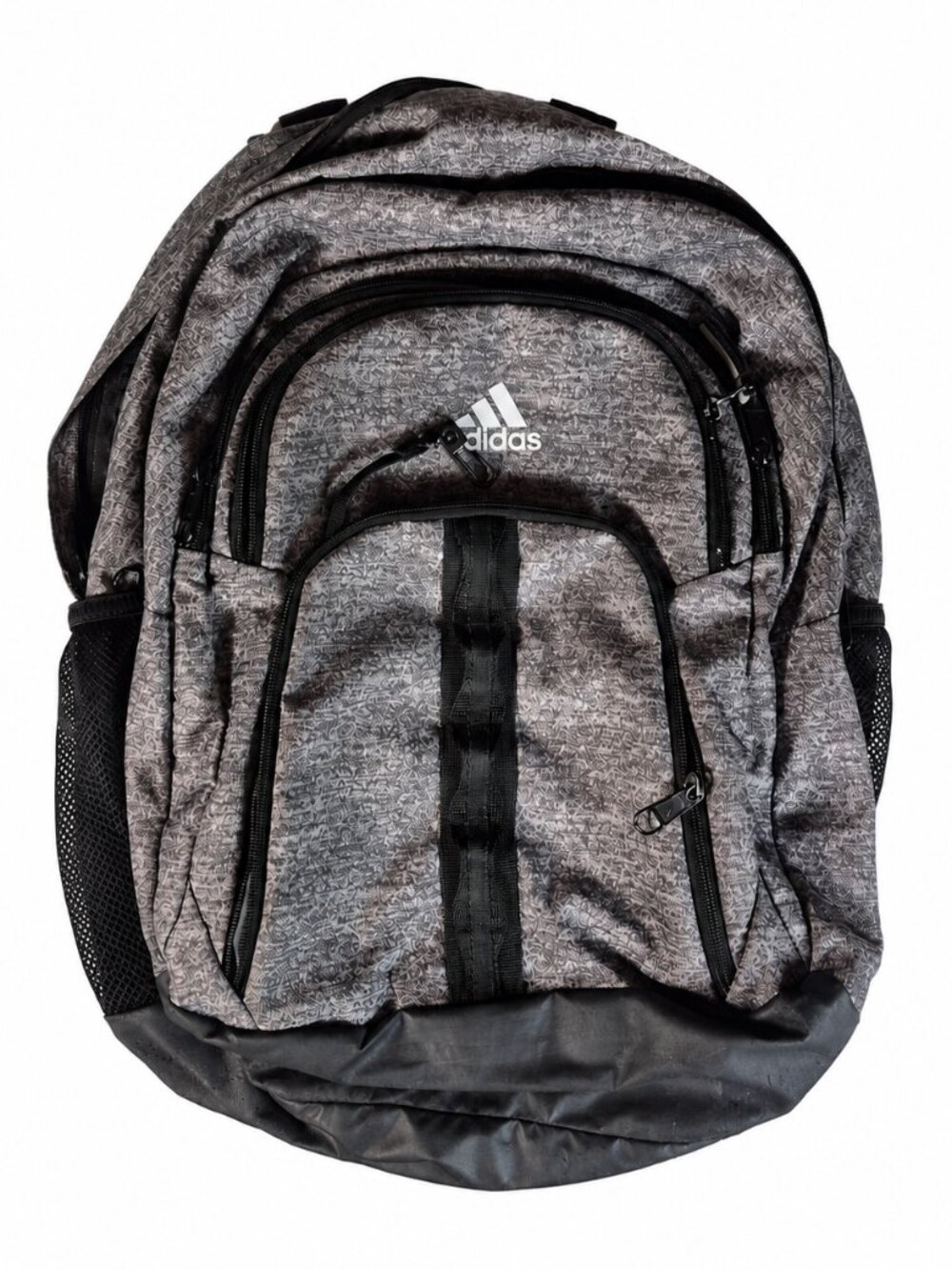 Adidas LoadSpring Backpack Heather Gray Laptop School Travel Book Bag